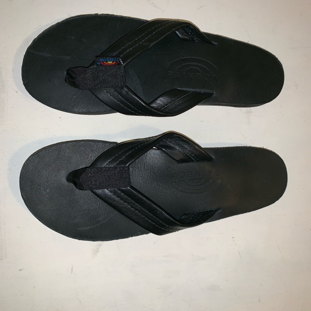 Women’s Rainbow flip flops